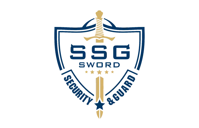 Sword Security Guard Logo Design Wien